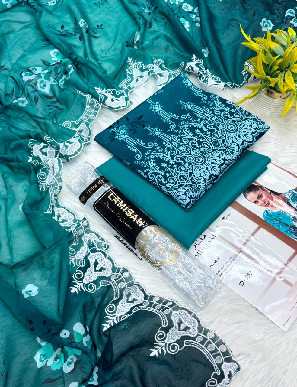 LAMISAH Muqam Luxury Emb Lawn Vol-1 – Wholesale Suits