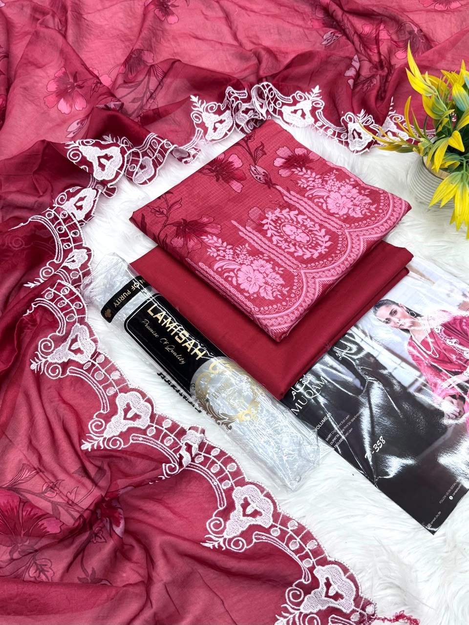 LAMISAH Muqam Luxury Emb Lawn Vol-1 – Wholesale Suits