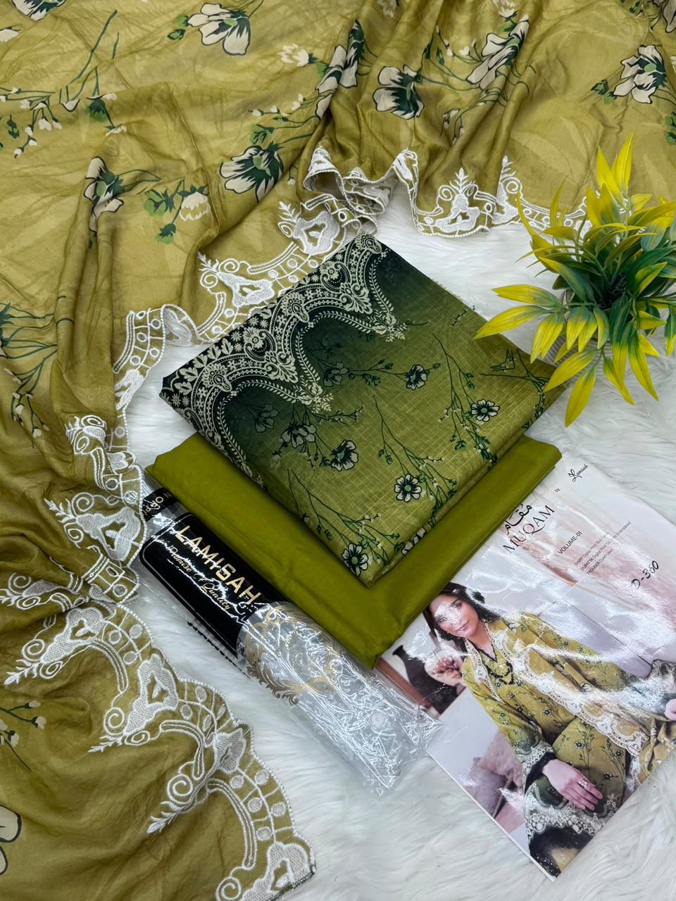 LAMISAH Muqam Luxury Emb Lawn Vol-1 – Wholesale Suits