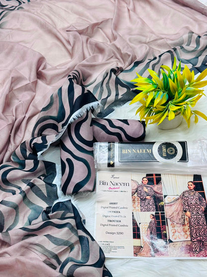 Bin Naeem Orchard 3PC Printed Lawn – Wholesale Suits