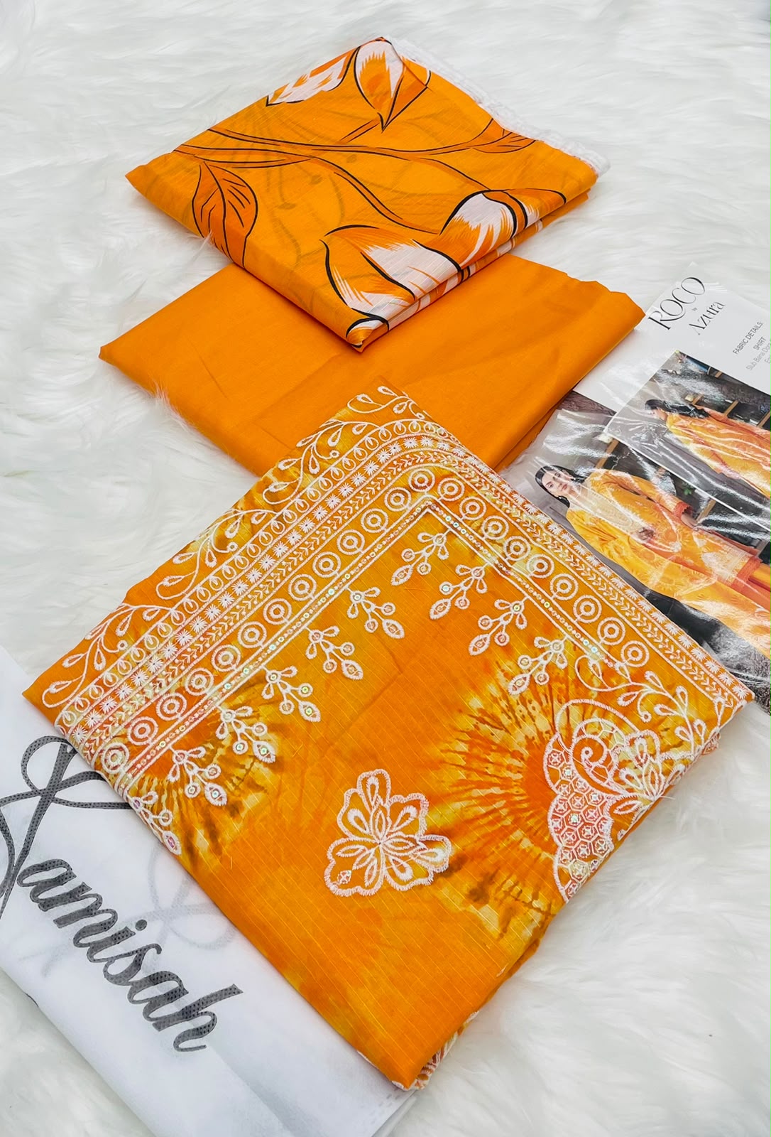 Roco Azura Embroidered 3PC Lawn – Wholesale Suits