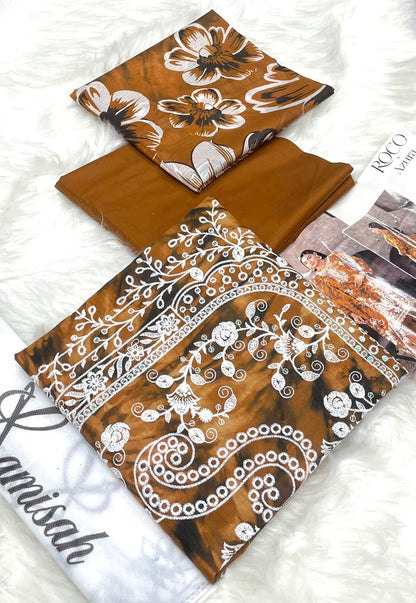 Roco Azura Embroidered 3PC Lawn – Wholesale Suits
