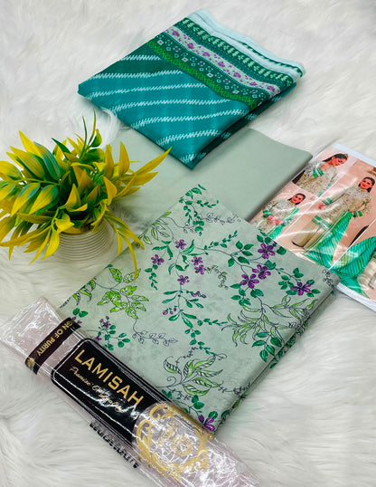 Bin Naeem Platinum Vol-28 3PC Printed Lawn – Wholesale Suits