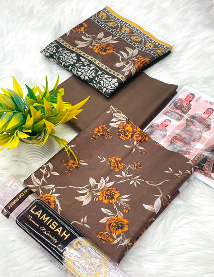Bin Naeem Platinum Vol-28 3PC Printed Lawn – Wholesale Suits