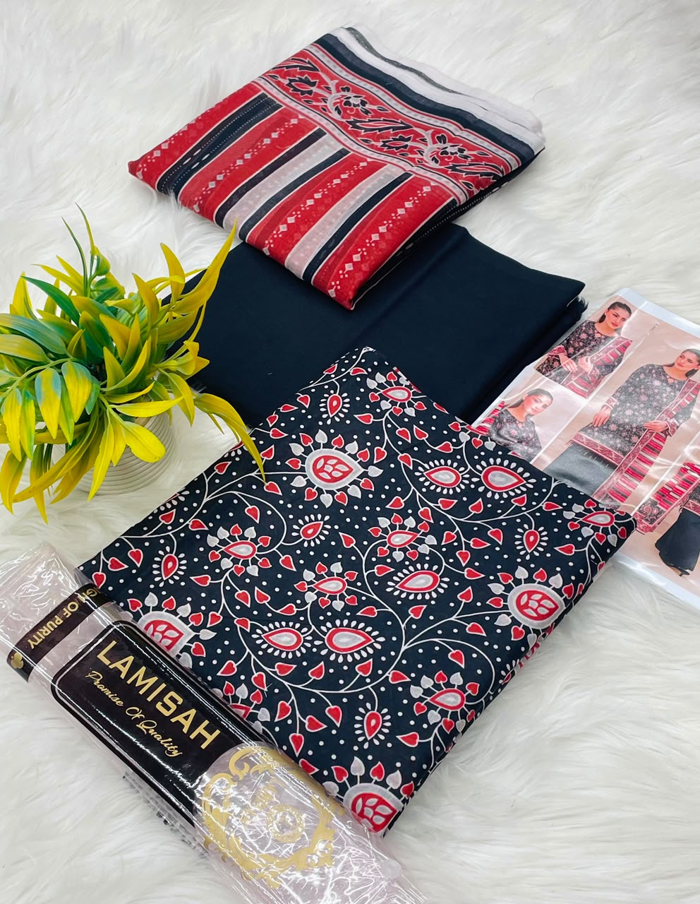 Bin Naeem Platinum Vol-28 3PC Printed Lawn – Wholesale Suits