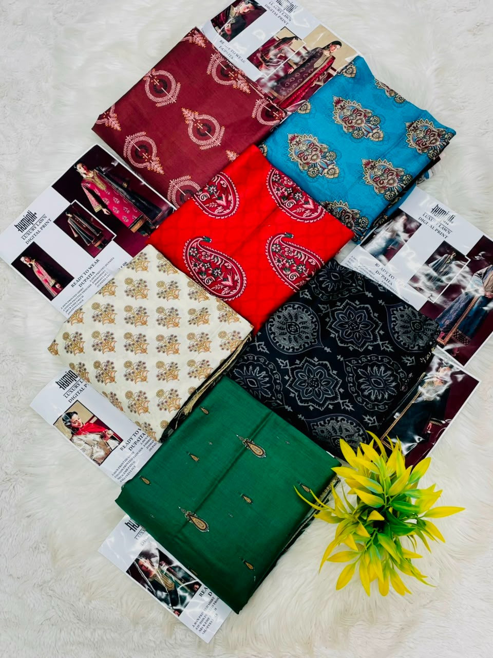 Humjoli Luxury Lawn Digital Print 3PC – Wholesale Suits