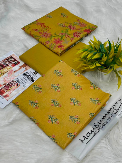 Mausummery Premium Print Lawn 3PC Vol-1