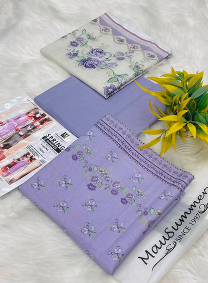 Mausummery Premium Print Lawn 3PC Vol-1