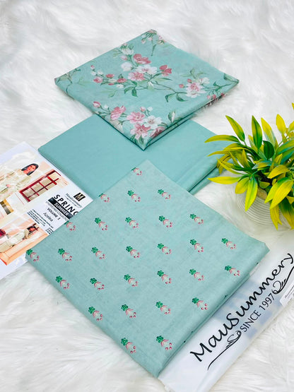 Mausummery Premium Print Lawn 3PC Vol-1