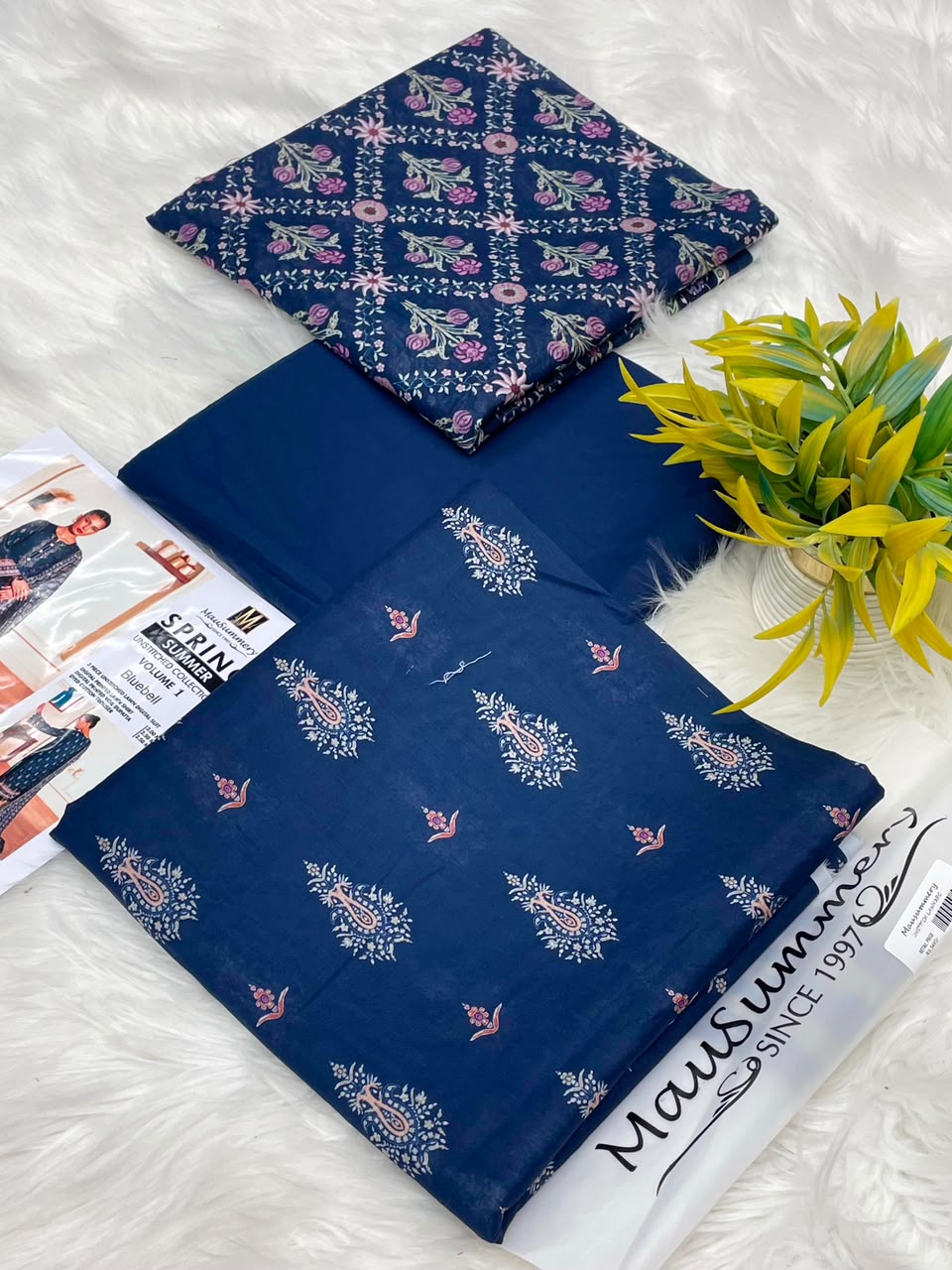 Mausummery Premium Print Lawn 3PC Vol-1