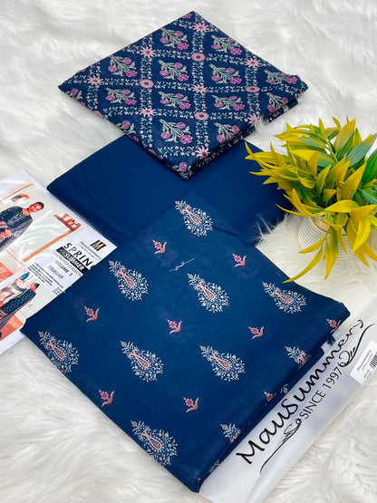 Mausummery Premium Print Lawn 3PC Vol-1