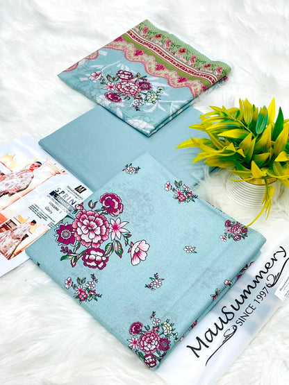Mausummery Premium Print Lawn 3PC Vol-1