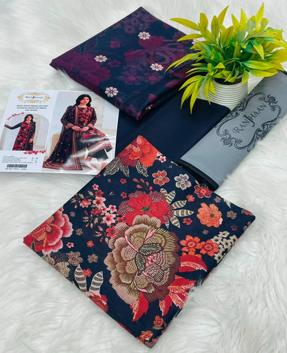 Ranjhaan 3PC Printed Lawn Wholesale Suit