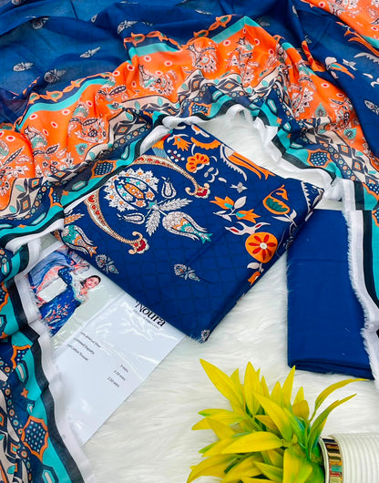Noura Printed Lawn 3PC – Latest Volume 2026