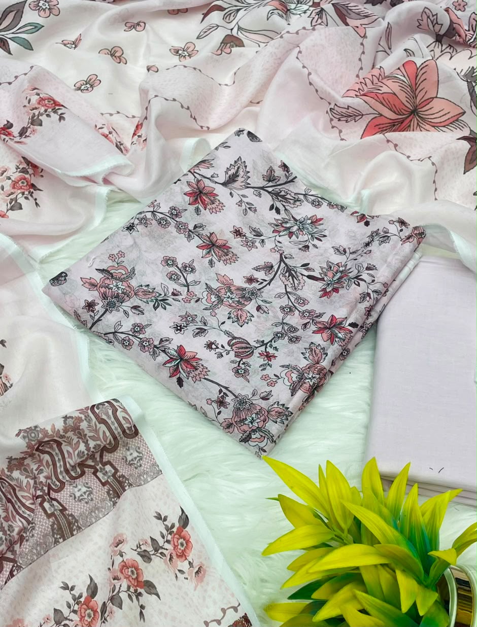 Noura Printed Lawn 3PC – Latest Volume 2026