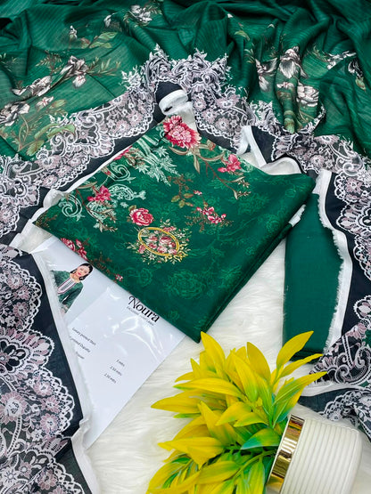 Noura Printed Lawn 3PC – Latest Volume 2026