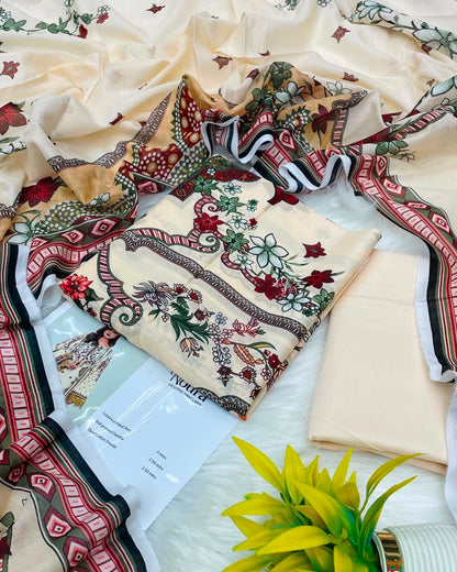 Noura Printed Lawn 3PC – Latest Volume 2026