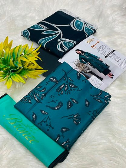 Bronze by Shama Printed Lawn 3PC – Latest Volume 2026