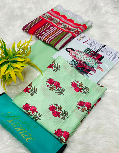 Bronze by Shama Printed Lawn 3PC – Latest Volume 2026