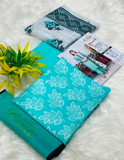 Bronze by Shama Printed Lawn 3PC – Latest Volume 2026