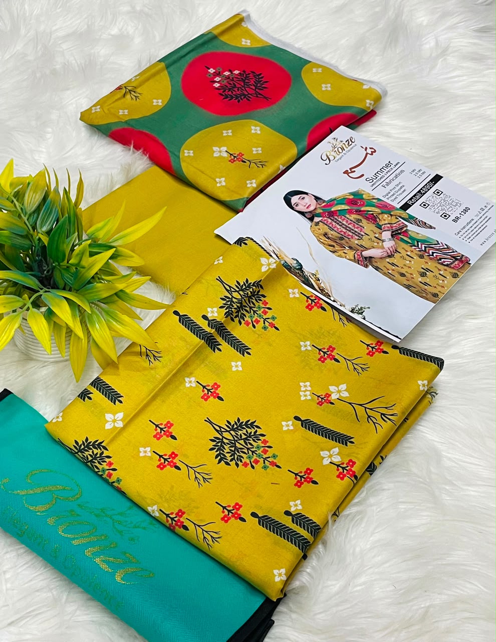 Bronze by Shama Printed Lawn 3PC – Latest Volume 2026