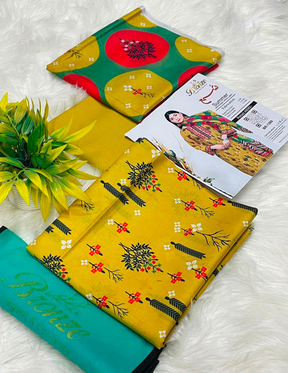 Bronze by Shama Printed Lawn 3PC – Latest Volume 2026