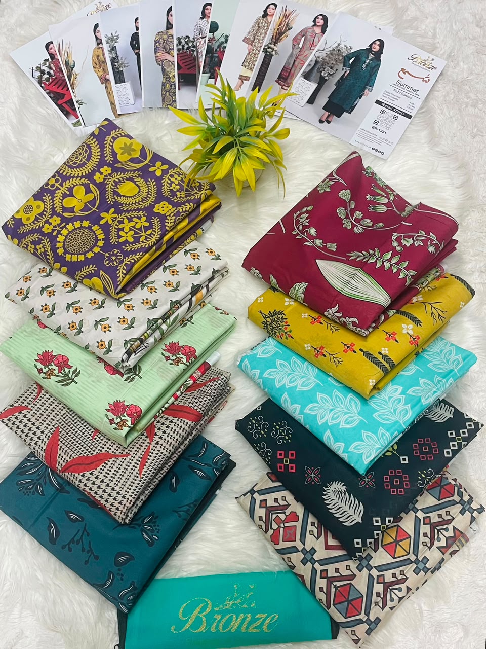 Bronze by Shama Printed Lawn 3PC – Latest Volume 2026
