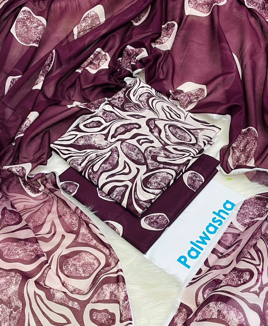 Palwasha By Areeba Digital Printed Unstitched Lawn 3PC