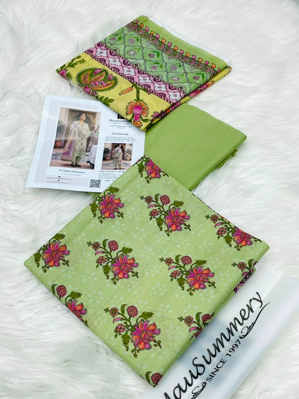 Mausummery Premium Printed Lawn 3PC Vol-4 Collection