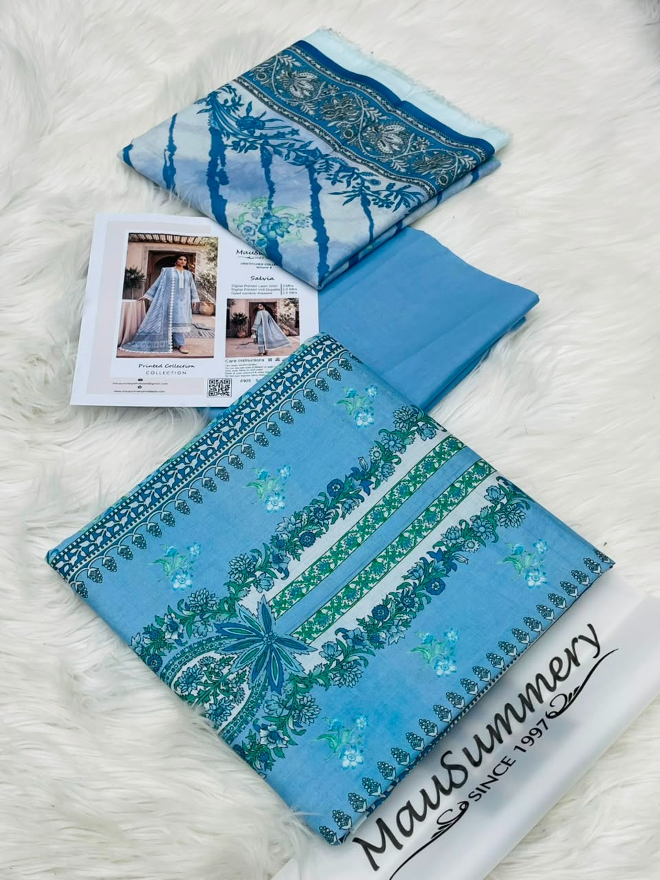Mausummery Premium Printed Lawn 3PC Vol-4 Collection