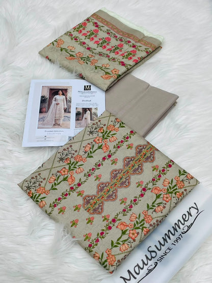 Mausummery Premium Printed Lawn 3PC Vol-4 Collection