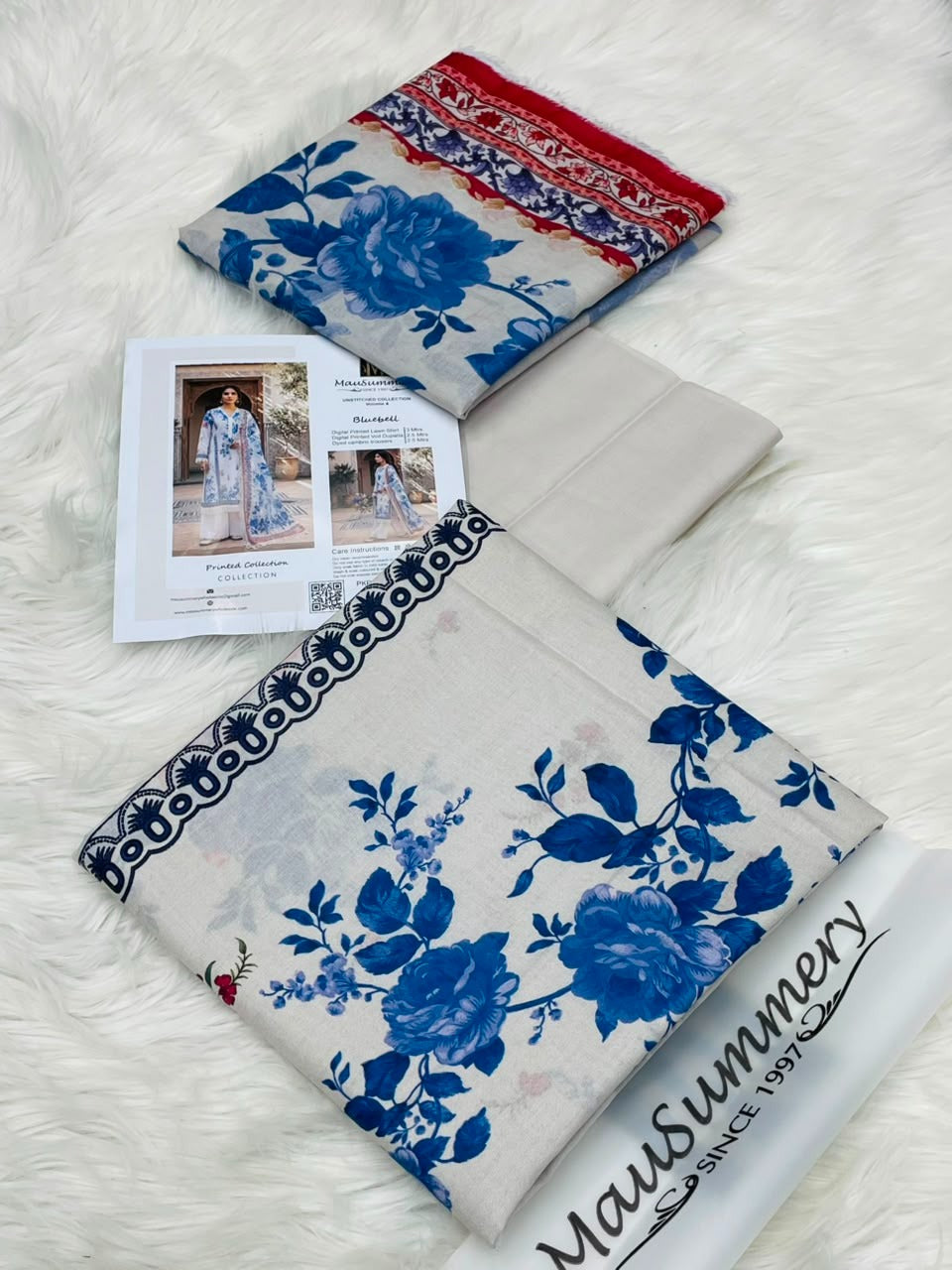 Mausummery Premium Printed Lawn 3PC Vol-4 Collection