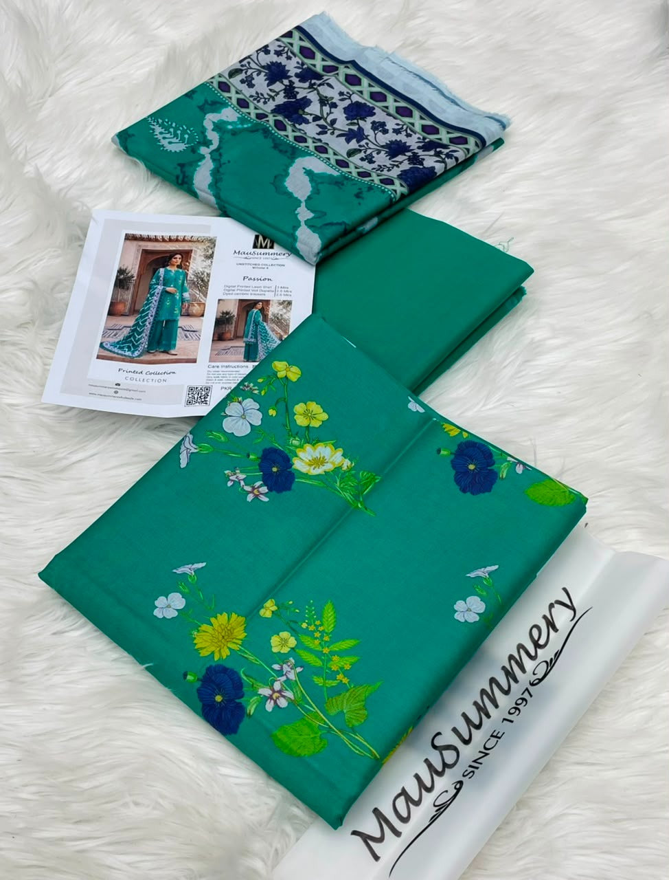 Mausummery Premium Printed Lawn 3PC Vol-4 Collection