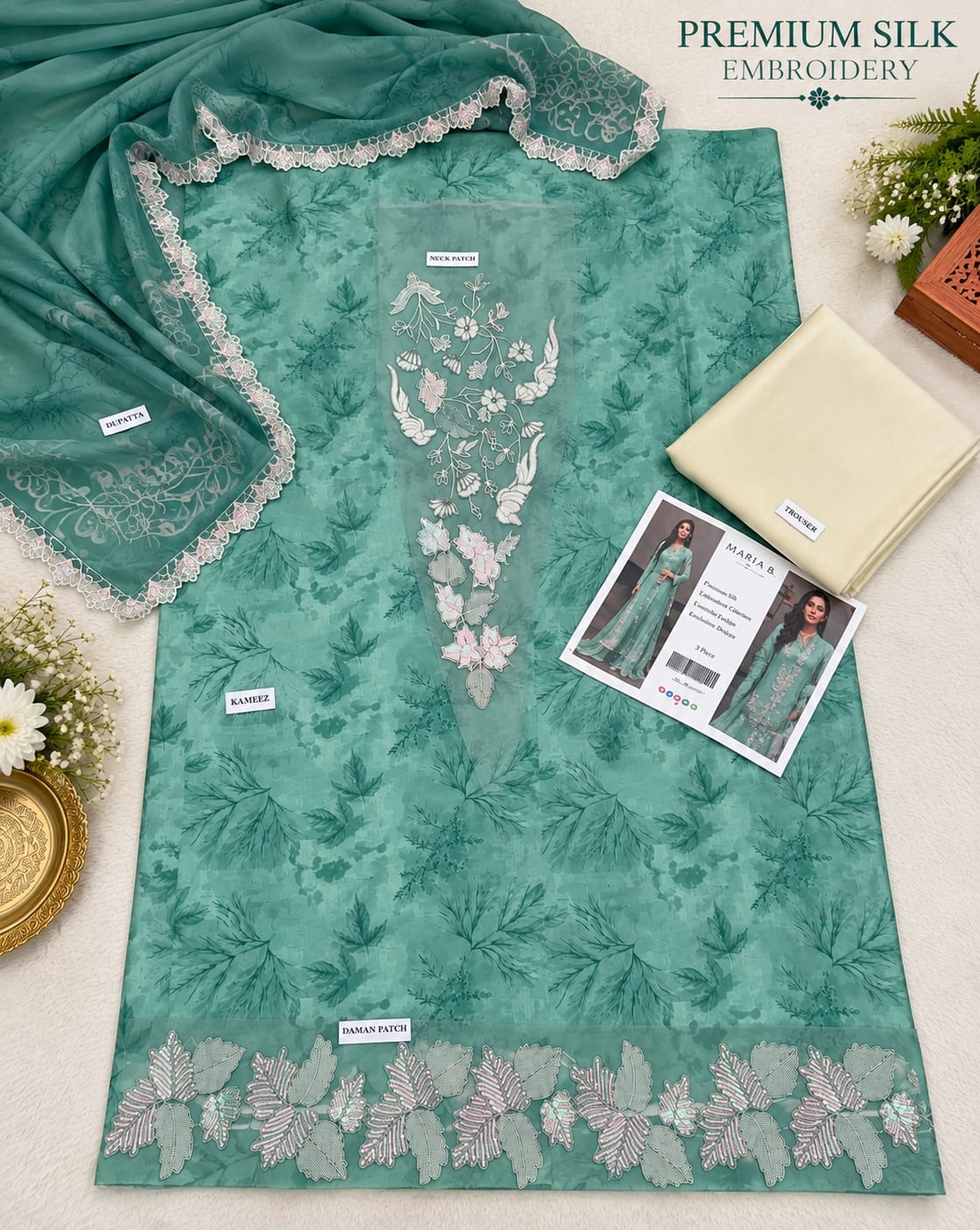 Mix Brands Lux Silk Emb 3PC Collection 2026 | Super Wholesale