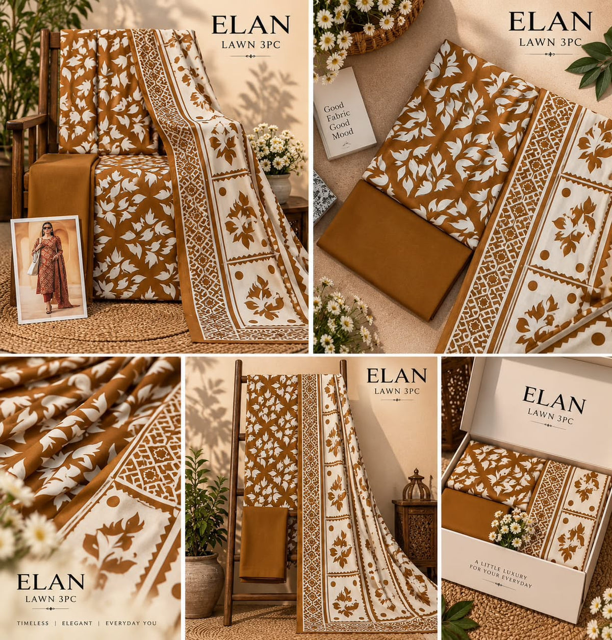 Elaan Premium Lawn 3PC Collection 2026 | Super Wholesale
