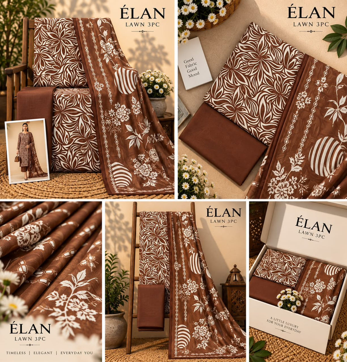 Elaan Premium Lawn 3PC Collection 2026 | Super Wholesale
