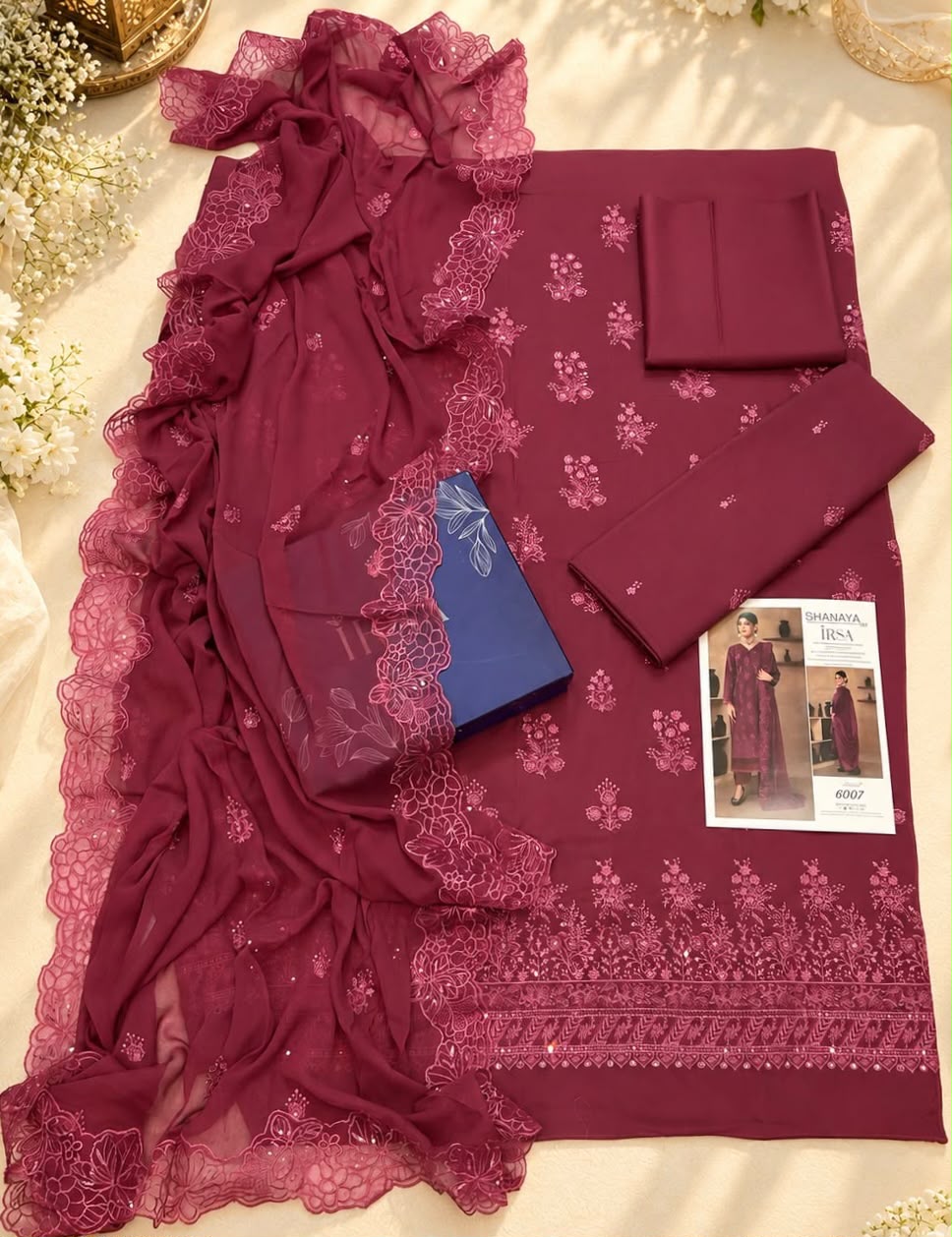 Shanaya by Irsa Luxury Emb Viscose Winter Collection 2026-27 | Super Wholesale