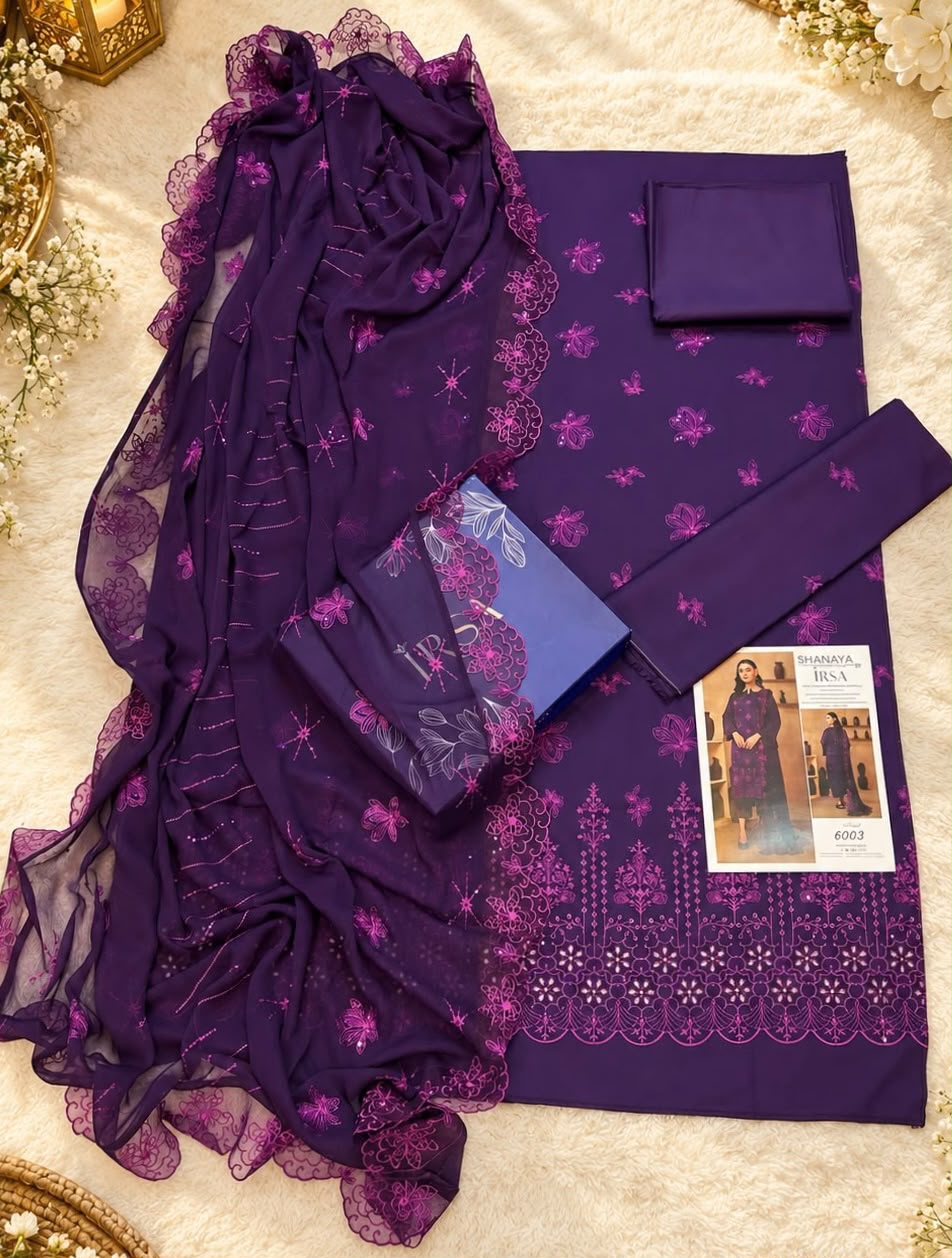 Shanaya by Irsa Luxury Emb Viscose Winter Collection 2026-27 | Super Wholesale