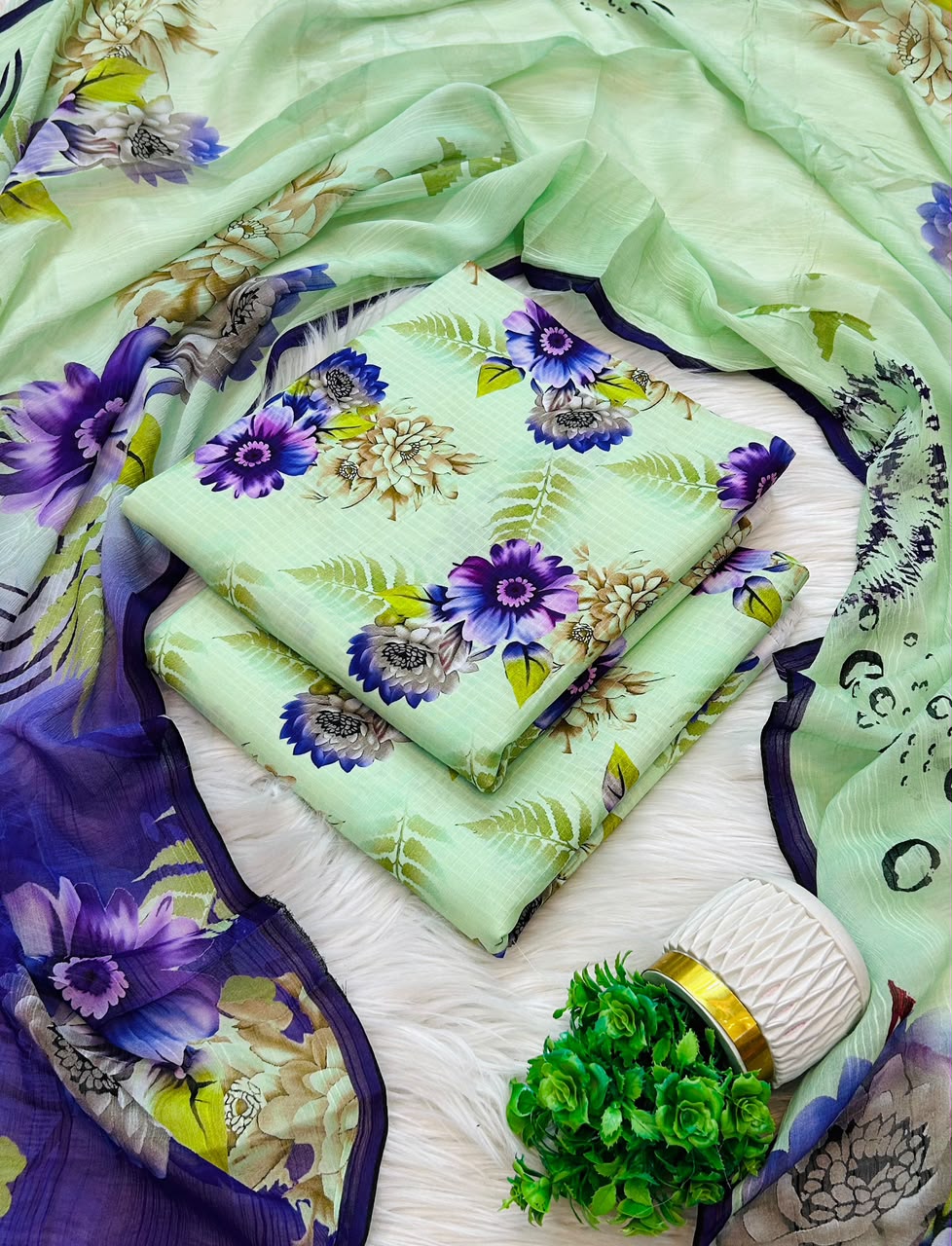 Hajra Printed Viscose Allover 3PC Collection 2026-27 | Super Wholesale