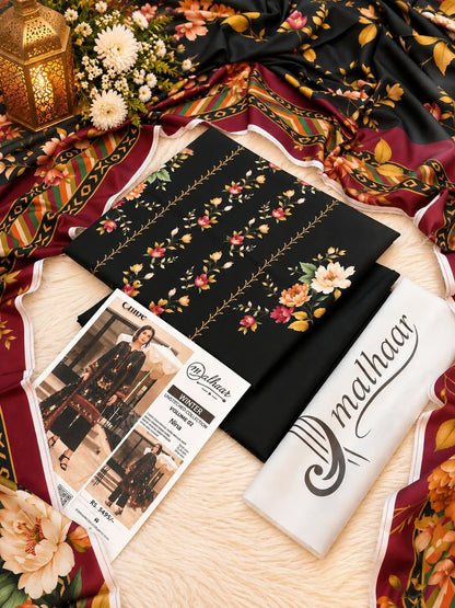 Malhaar Premium Printed Linen 4PC Winter Collection Vol-2 2026-27 | Super Wholesale