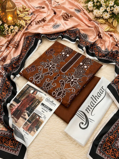 Malhaar Premium Printed Linen 4PC Winter Collection Vol-2 2026-27 | Super Wholesale