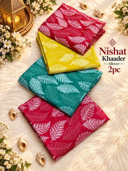 Nishat Printed Khaddar 2PC Winter Collection 2026-27 | Super Wholesale
