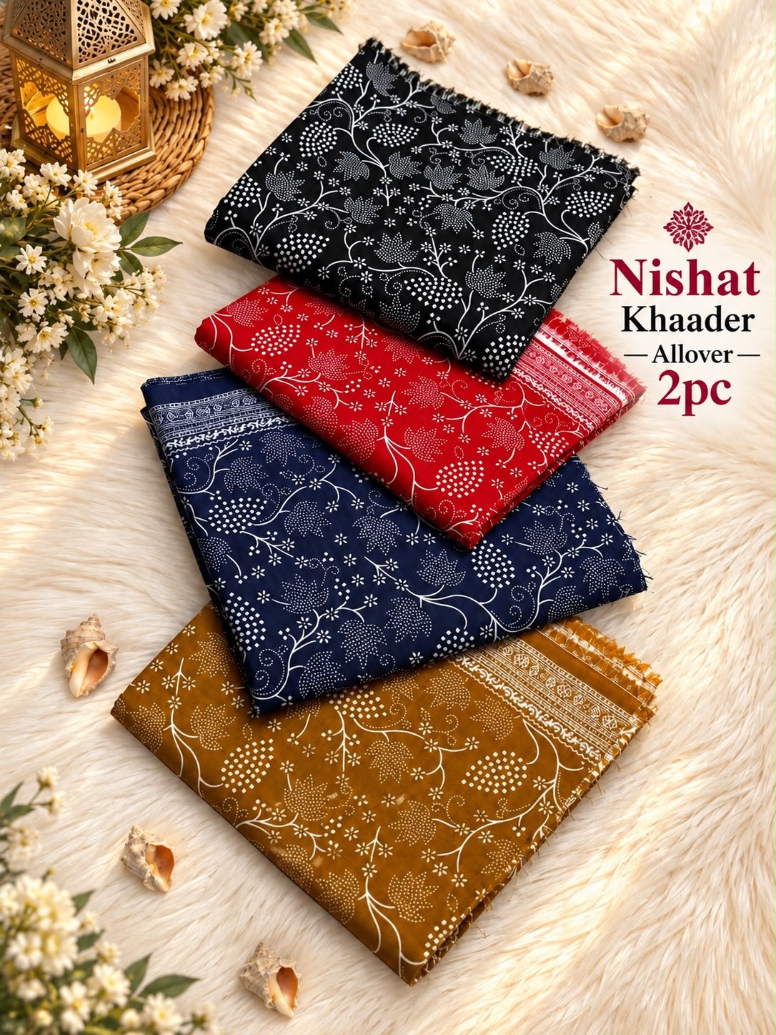 Nishat Printed Khaddar 2PC Winter Collection 2026-27 | Super Wholesale