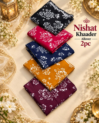 Nishat Printed Khaddar 2PC Winter Collection 2026-27 | Super Wholesale
