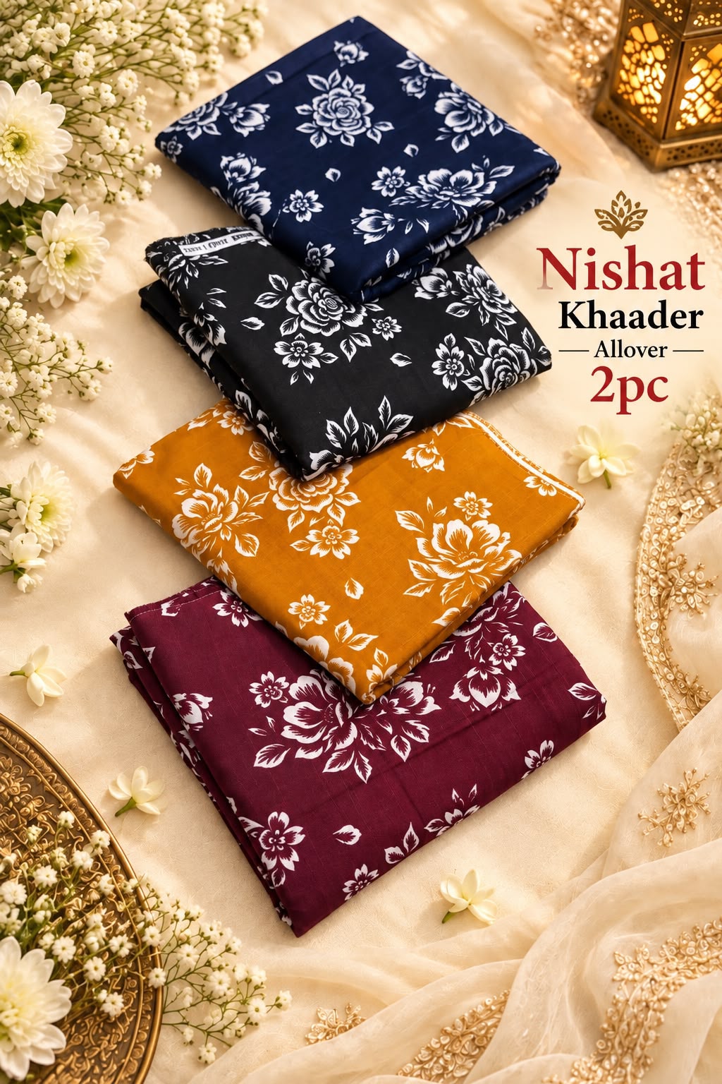 Nishat Printed Khaddar 2PC Winter Collection 2026-27 | Super Wholesale